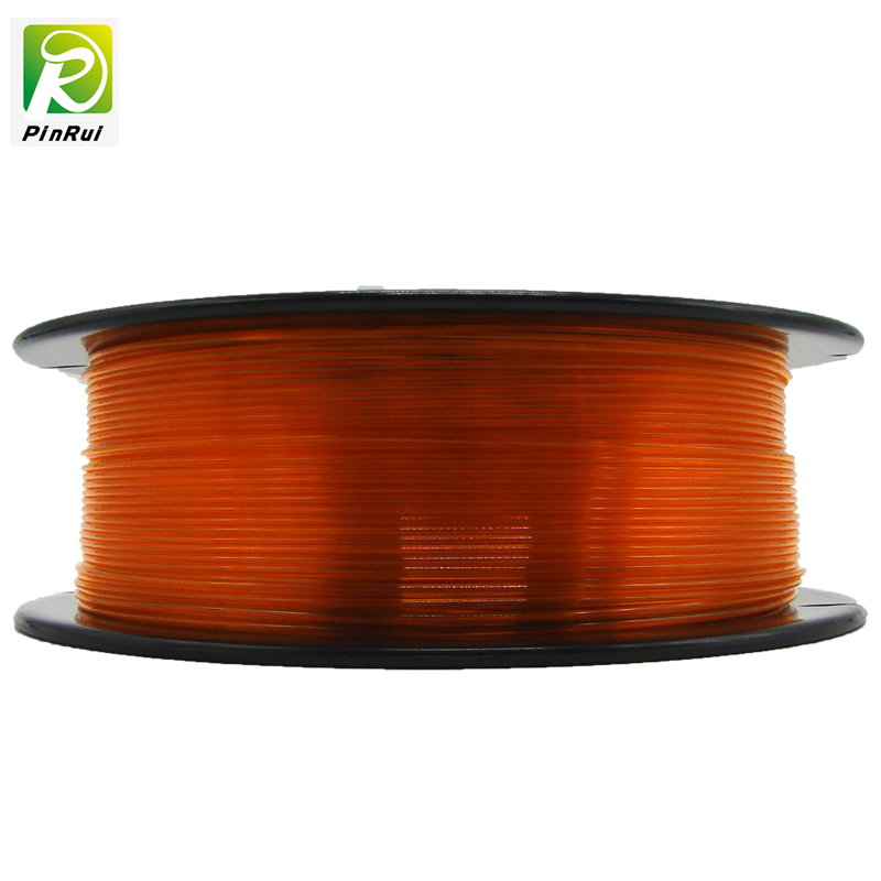 Pinrui 3D -Drucker 1.75 mmpetg Filament Orange Farbe für 3D -Drucker