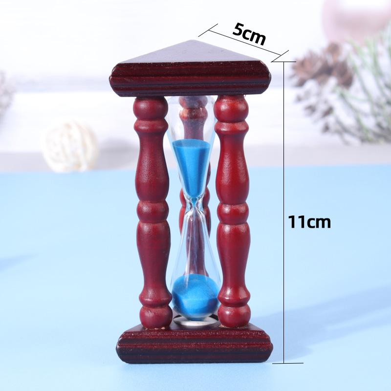 Custom 15 Minuten Home Decor Sand Timer Möbel Holz große einstündige Sanduhr