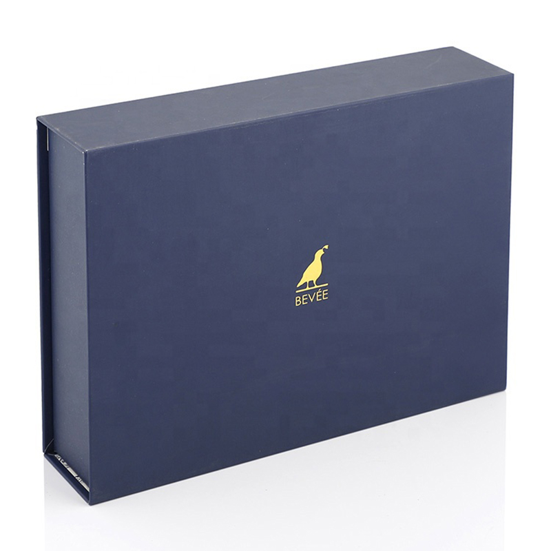 Einfache gedruckte Magnetverschlussklappe elegant maßgeschneiderte Papierkarton Geschenkboxen mit Scharnierdeckel