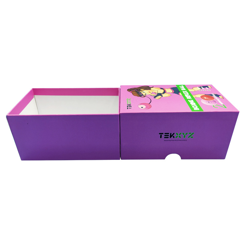 Customized Toy Gift Box, obere und untere Abdeckung, Himmel und Erdabdeckung, farbengedruckte Kupferplattenpapierverpackungsbox, handgefertigte Box, Spielzeugkasten, angepasst