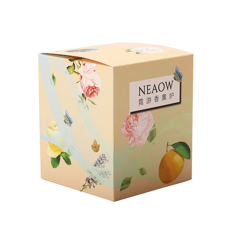 Logo -Duftkerzen, kreative Geschenke, Weihnachtsgeschenkboxen, weißer Karton, Single -Schnalle -Bottom -Verpackungskarton