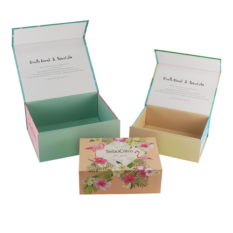 Magnetklappbares Flip Book-Form Boutique Geschenkbox Schalkasten Geschenkbox High-End-Hardcover-Kartonkastenanpassung