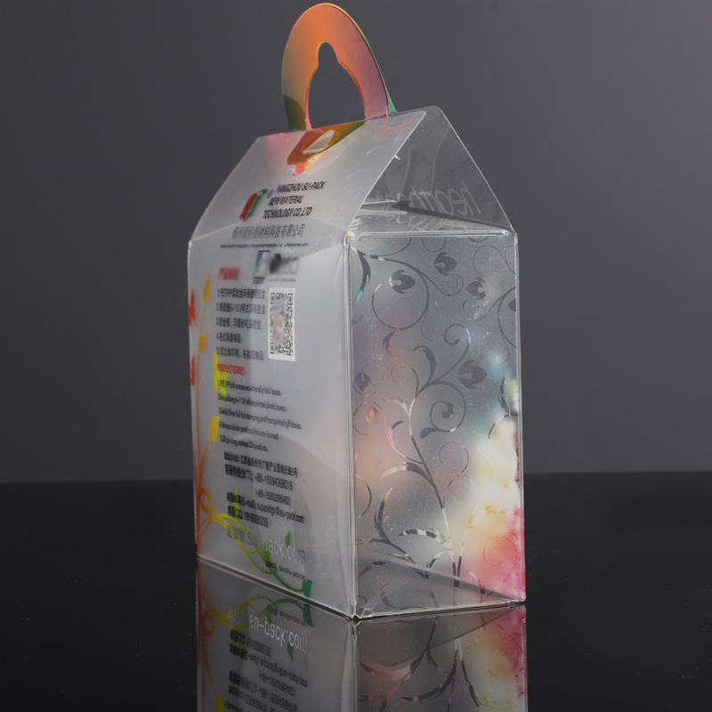 PVC Plastic Gift Box, maßgeschneiderte transparente Geschenkbox auf Anfrage, geeignet für Geschenkgipfel, Ostern, Hochzeit, Party, Halloween, Weihnachten