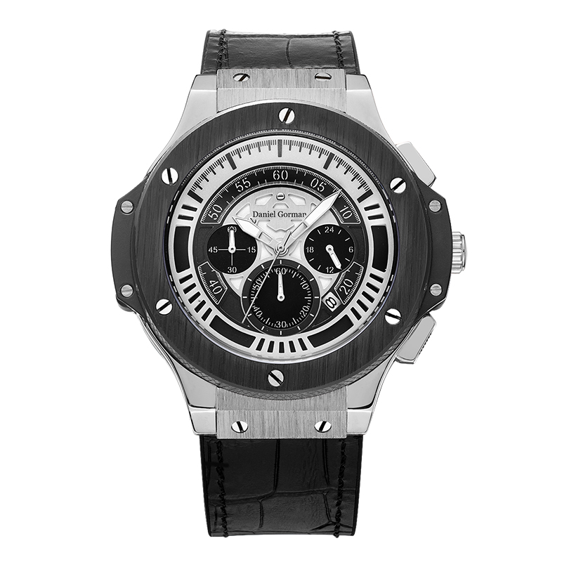 Daniel Gormantop Marke Luxus Sport Watch Männer Militär Uhr Blau Gummi -Gurt Automatische wasserdichte Uhren RM2204