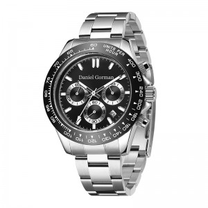 Daniel Gorman Marke Wholesales Gurt Luxus Herren Uhren leuchtend 30m wasserdichte Chronograph Quart Uhren Männer WRISTRM220428