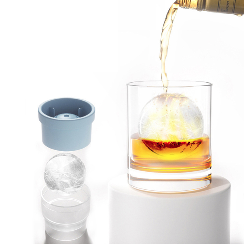 Silikon -Eis runde Formformen für Whisky