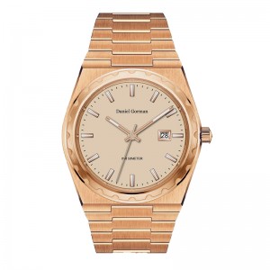 Uhren Männer Handgelenk Edelstahl Multifunktion Quarz Uhr DG9001