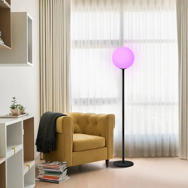 Moderne RGB -Stehlampe mit Dimmer für Wohnzimmer Schlafzimmer Hotel Studie Dekor dimmbare Stehlampe mit Fernbedienung