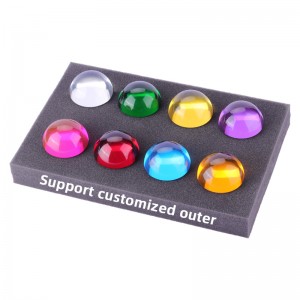 benutzerdefinierte fengshui ornamente home dekoration klare kuppel