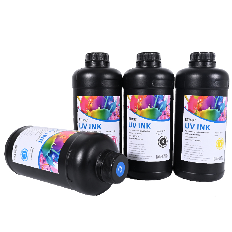 UV-geführte Softtinte eignet sich für Epson-Druckkopf zum Druckleder