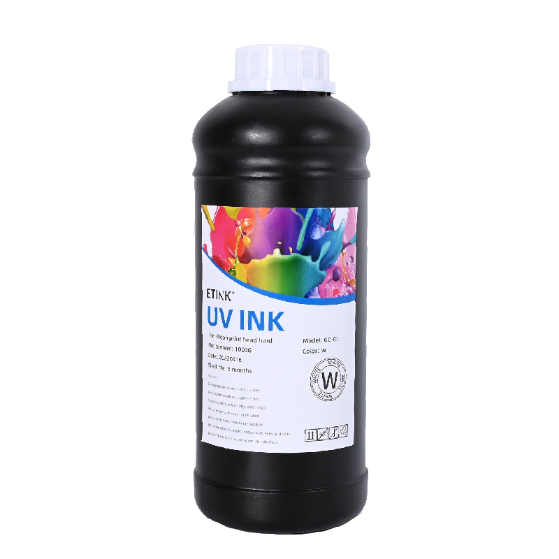 UV-geführte Softinte eignet sich für Ricoh-Druckkopf zum Druckmetall, Acryl