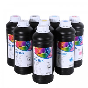 UV-geführte Softinte eignet sich für Ricoh-Druckkopf zum Druckmetall, Acryl