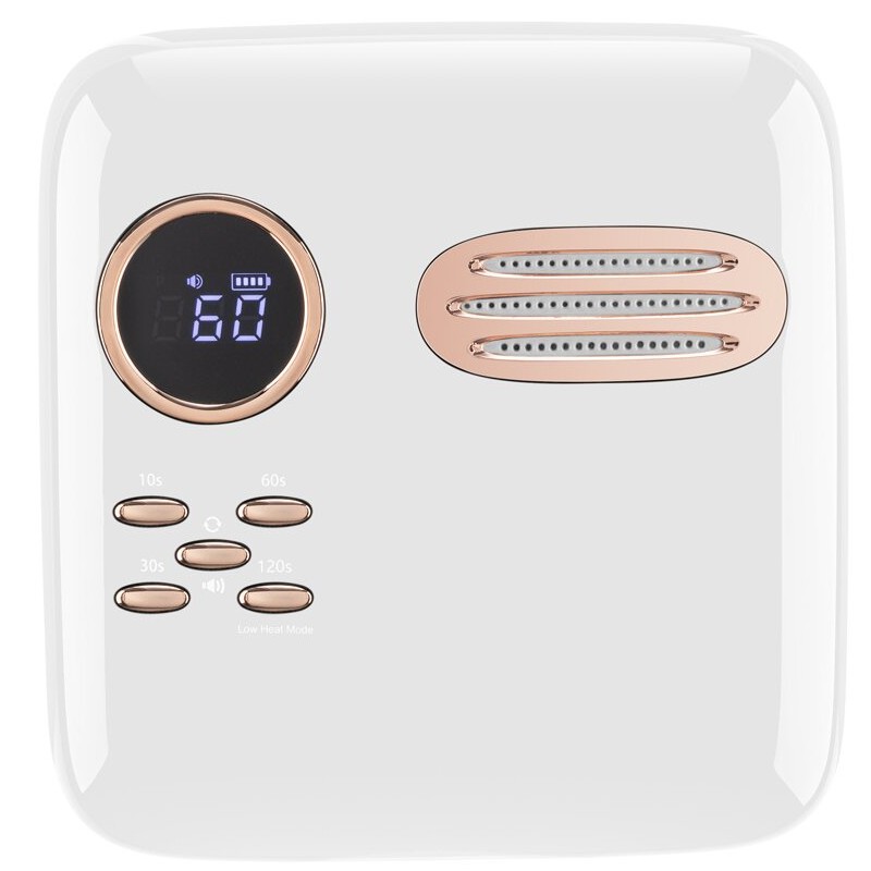 M&r 701pro Schnordloses LED -Nagelschein, drahtloser Nagel Trockner, 72W wiederaufladbares LED -Nagellicht, tragbare Gel UV -LED -Nagellampe mit 4 Timer -Einstellungssensor und LCD -Display grün