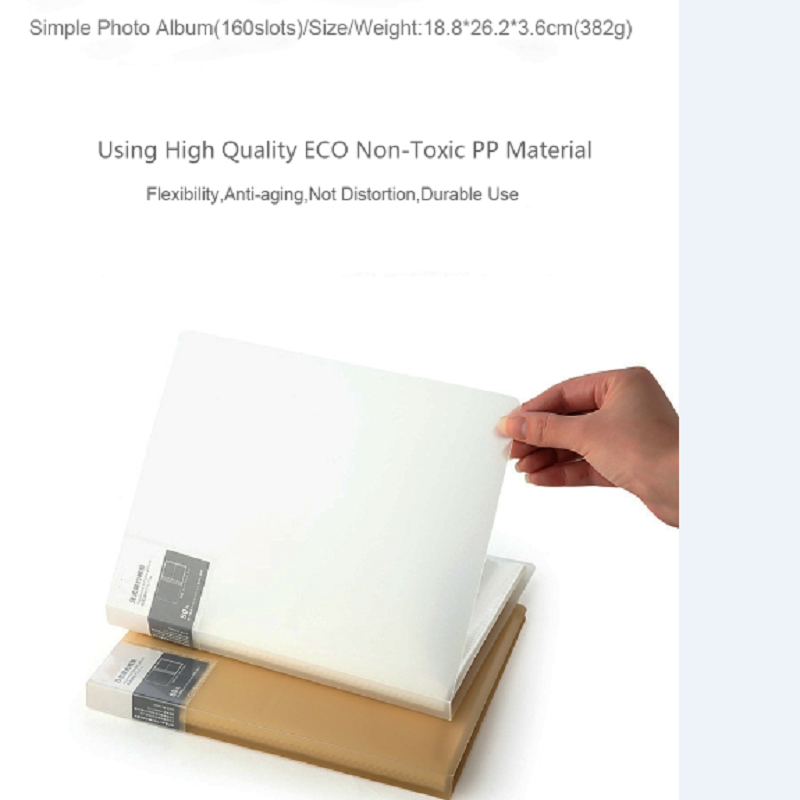 Customized Display Book A4 PP Cover -Füllungs -Produktdateiordner