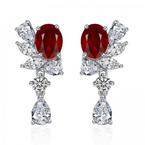 Sterling Silber 925 Wings Ohrringe