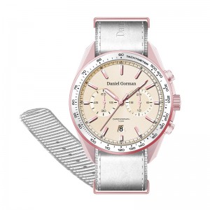 2022 Daniel Gormandg9005 Luxus -Männer Uhr Uhr Custom Logo Automatische Armbanduhr Edelstahl Doppel Tourbillon Mechanical Watch