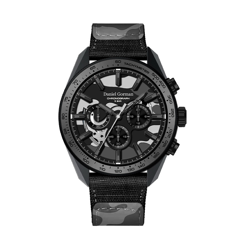 Daniel Gormandg9006 Watch Men 's Watch OEM Edelstahl japanische Bewegung Chronograph Men' s Watch Sapphire Glass Watch