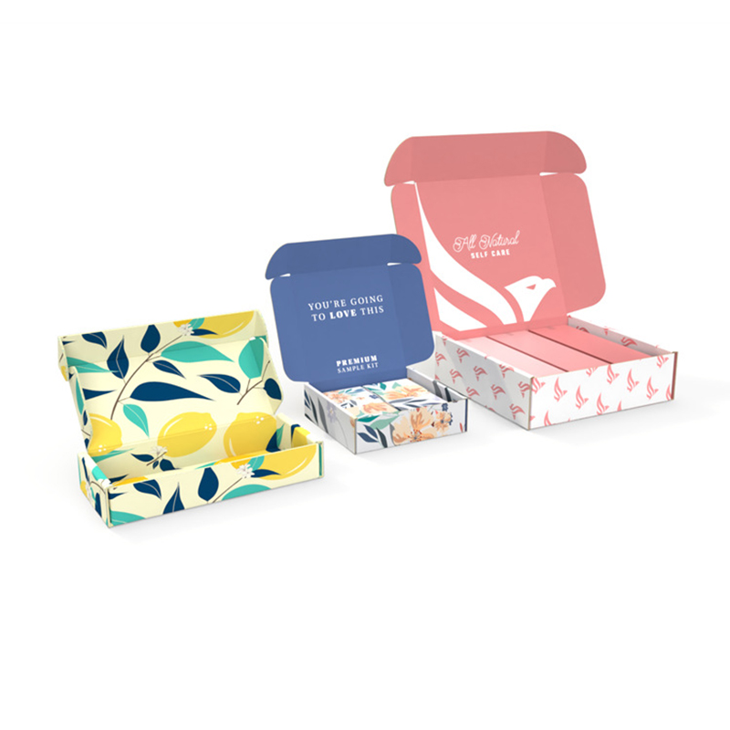 Customized Quality Flugzeugkasten doppelseitige Farbdruckpackung Packung Flip Box Schmuck Flugzeugbox