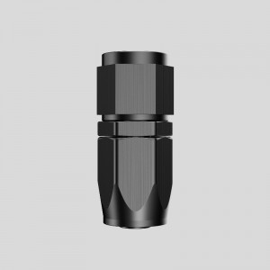 Aluminium dreht eine Schlauchendverpaltung für geflochtene Kraftstoffleitung