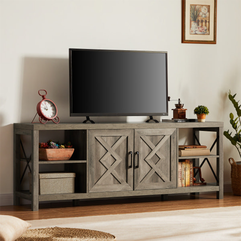 TV -Schrank im Retro -Stil, Farmhouse Locker, Multifunktionskonsole