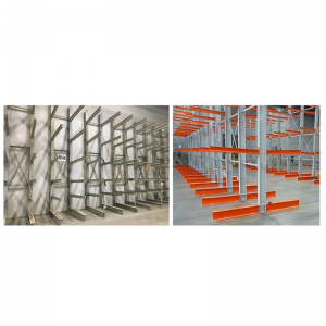 Ich strahle Cantilever Rack