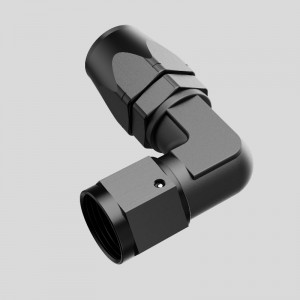 6an 8an 10an 12an 16an Cutter Female Ellbogen Ein Schlauch endet Adapter