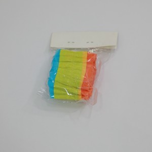 Hot Sale Macaron Farbkrepppapier Quasten Girland Roll Garland Weihnacht Hochzeitsfeier Dekoration