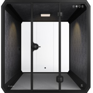 Bewegliche schalldichte Büro -Telefonzellstand Telefonstand Office Meeting Pods Schnell montierende Schalldichtestand