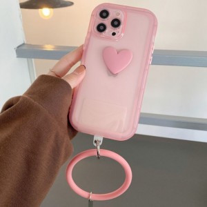 Geeignet für Apple iPhone13pro Mobiltelefongehäuse, Silikon -Mobiltelefonhülle, Bracelet Love Soft Case