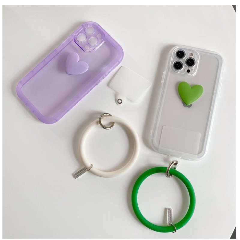 Geeignet für Apple iPhone13pro Mobiltelefongehäuse, Silikon -Mobiltelefonhülle, Bracelet Love Soft Case