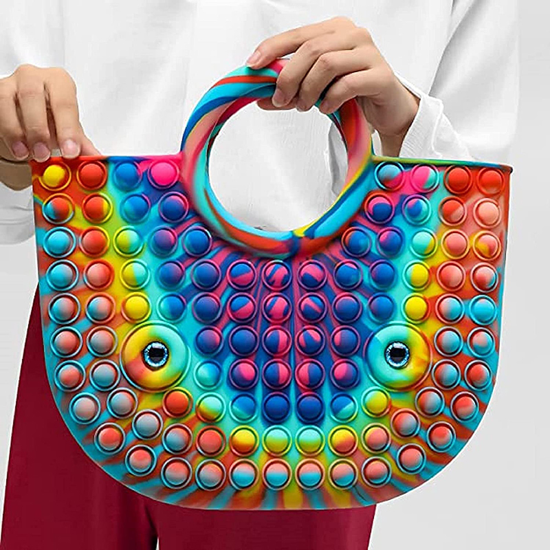 Silikon -Top -Griff -Taschen -Schulter -Tasche Taschen