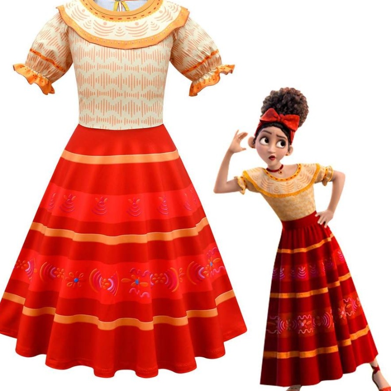 Carnival Encanto Dolores TV Movie Cosplay Girls Prinzessin Kleiderparty Kleidung Kostüme