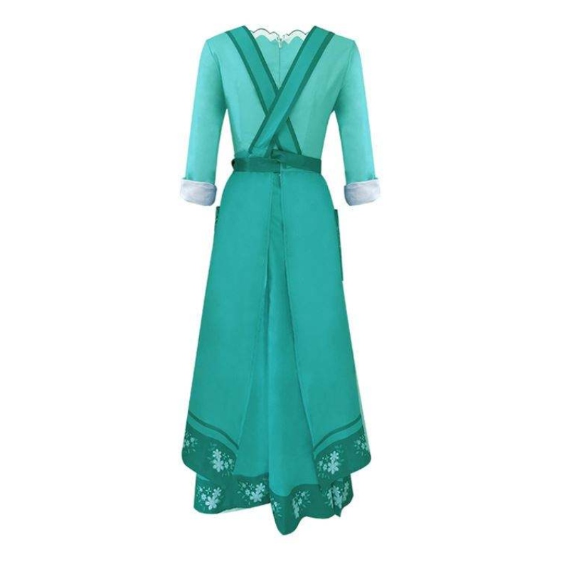 2022 Prinzessin Encanto Mirabel Kostüm Kleider Party Geburtstag Cosplay Kosplay Kosplay Kosplay Kleid