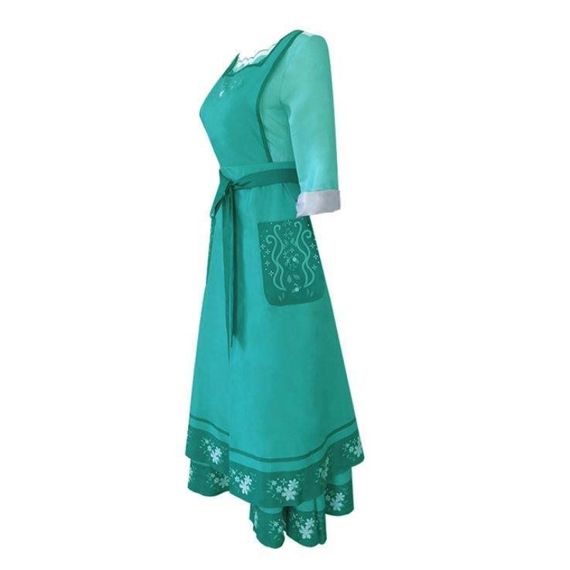 2022 Prinzessin Encanto Mirabel Kostüm Kleider Party Geburtstag Cosplay Kosplay Kosplay Kosplay Kleid