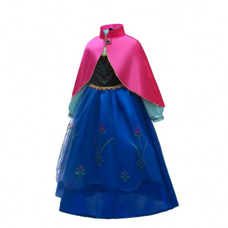 Baige Anna Elsa Cosplay -Kleider Feenmärchen Halloween Kleider Prinzessin Anna Party Performance Outfit