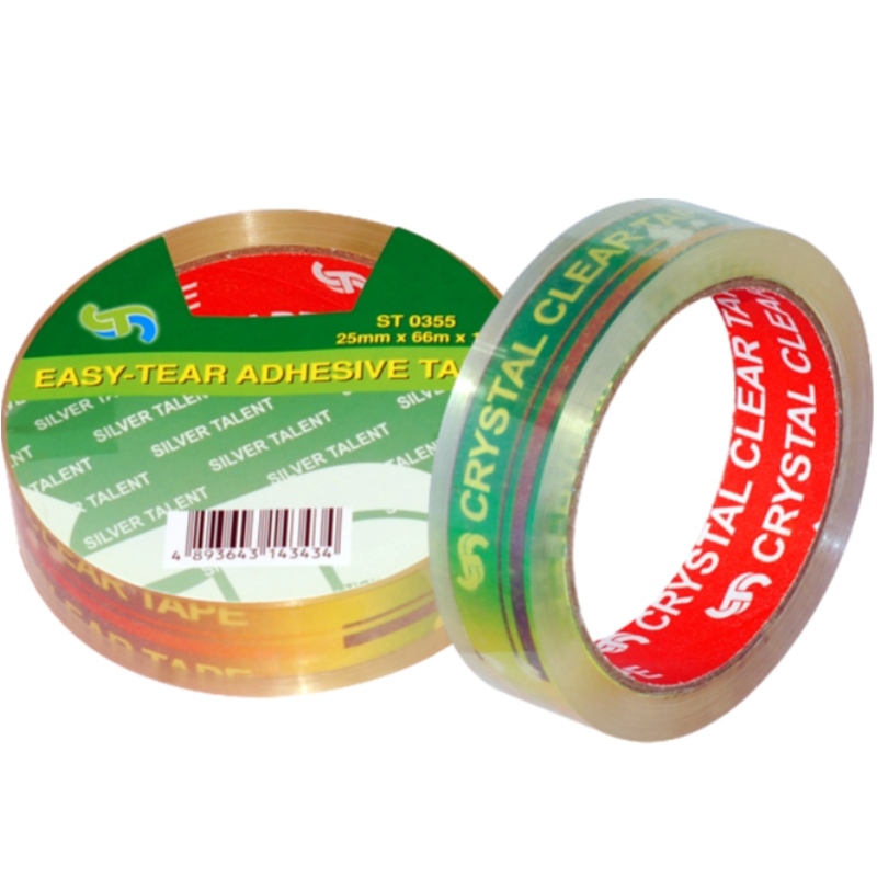 kristallklarer Kleberpackungsbandpapierkartenpackung