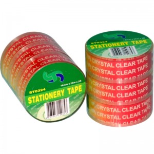 Customized Crystal Clear Stationery Adhäsive Packband