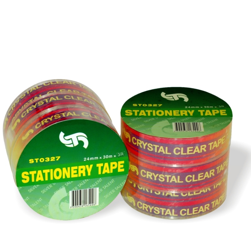 Customized Crystal Clear Stationery Adhäsive Packband