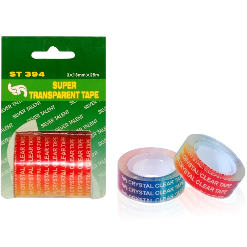 Customized Crystal Clear Stationery Adhäsive Packbanddichtungsband