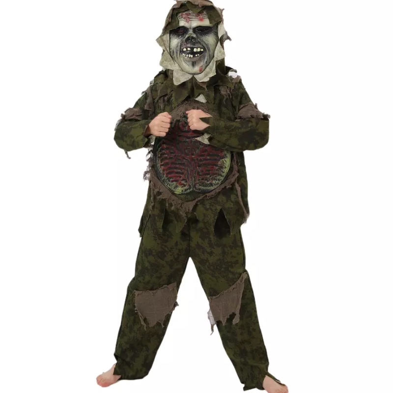 Swamp Monster Thing Halloween Scary Terror Cosplay Kostüme für Kinder