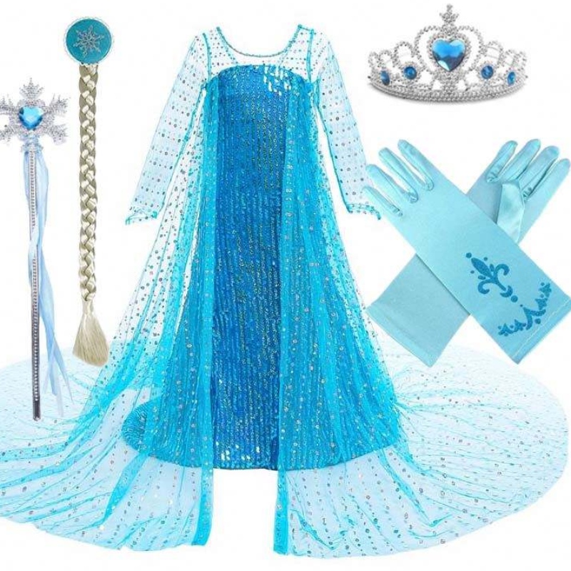 Kostüm Kinder Geburtstagsfeier Kinder Fancy Up Sofia Kleid für Mädchen Rapunzel Prinzessin Kleid