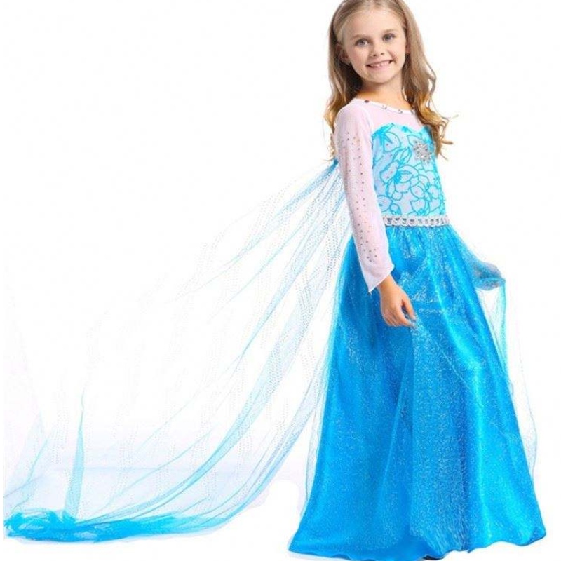 Sommer Kurzarm-Kleidungskinderkinder-Mädchen-Mädchen Kleid D0684