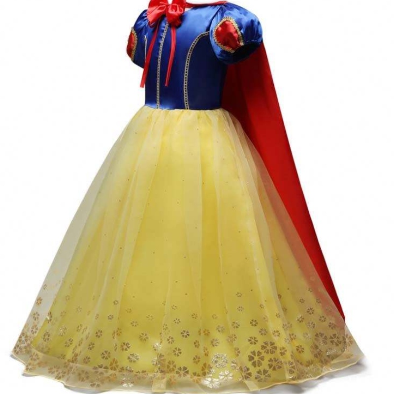 Kostüme Sommer Kinder Mädchen Prinzessin Puff Ärmel Schneewittchen Kostüm Kleid HCSW-002