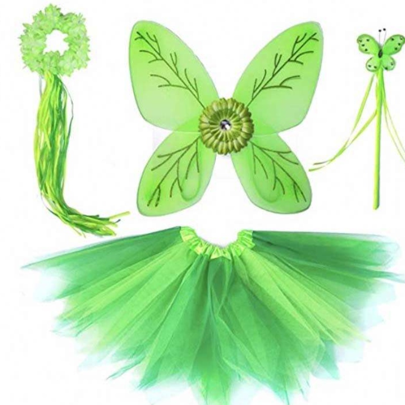 Fancy Halloween Christmas Party Dress Up 2-11y Little Girl Prinzessin Tinker Bell Kostüm HCTB-002
