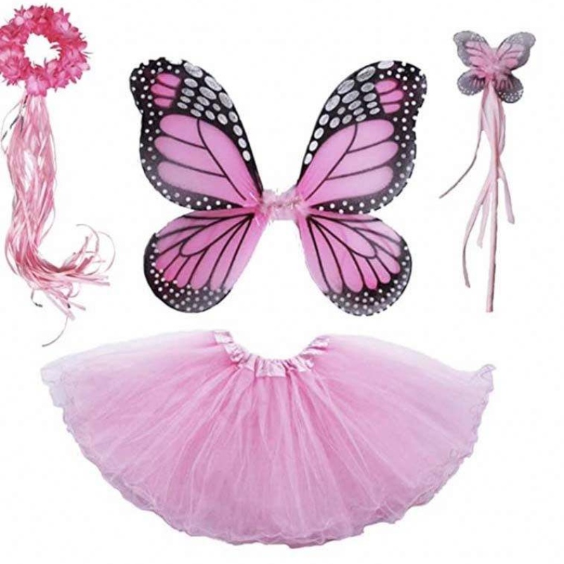 Carnival Costumes Mädchen \\ 'Fairy Party Set 3-8y Princess Fairy Tutu Rock Kostüm DGHC-035