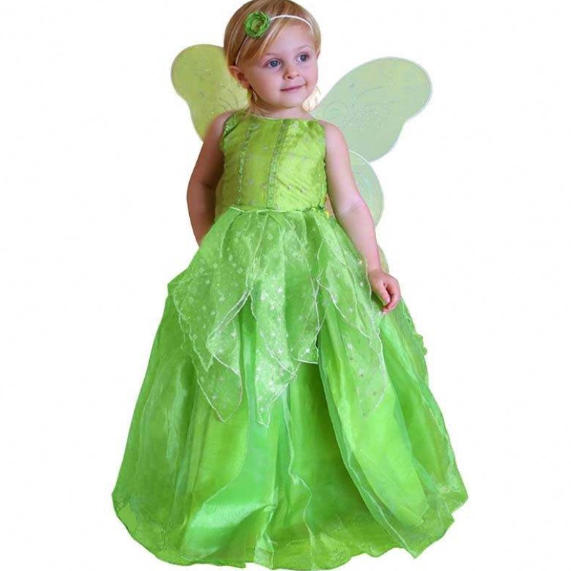 Fancy Halloween Christmas Party Dress Up 2-11y Little Girl Prinzessin Tinker Bell Kostüm HCTB-002