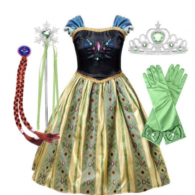 Amazon Hot Selling Fancy Fairytale Kinder Kinder Kostüm Girls Kostüm Prinzessin Kleider HCGD-015