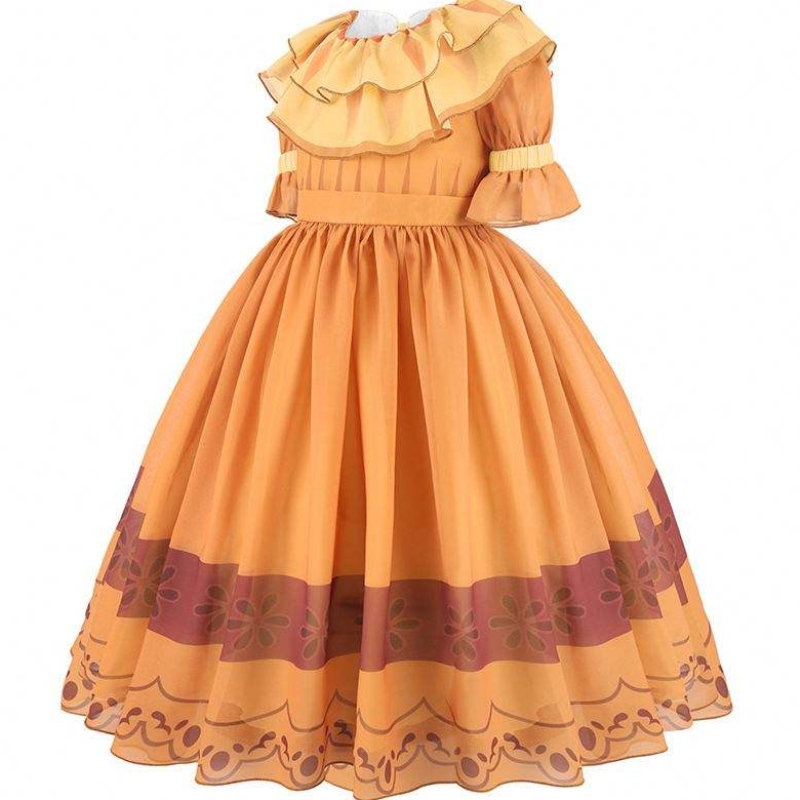 Qualität Halloween Anzug Kinder Madrigal Encanto Magic Full House Cosplay Kostüm HCIS-016