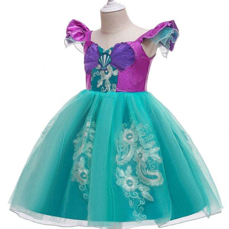 Kinder Weihnachten Prinzessin Party Kleider Cosplay Meerjungfrau Kostüm für Kinder