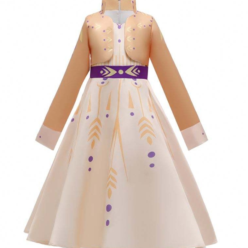Baigeneue Elsa Anna Mädchen Prinzessin Kleid Halloween Cosplay Elsa Kleider Cosplay Kostüm Girls